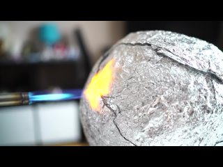 a ball of 10,000 layers of foil
